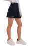NAMIRI - Fusta/pantalon din stofa, skort bleumarin